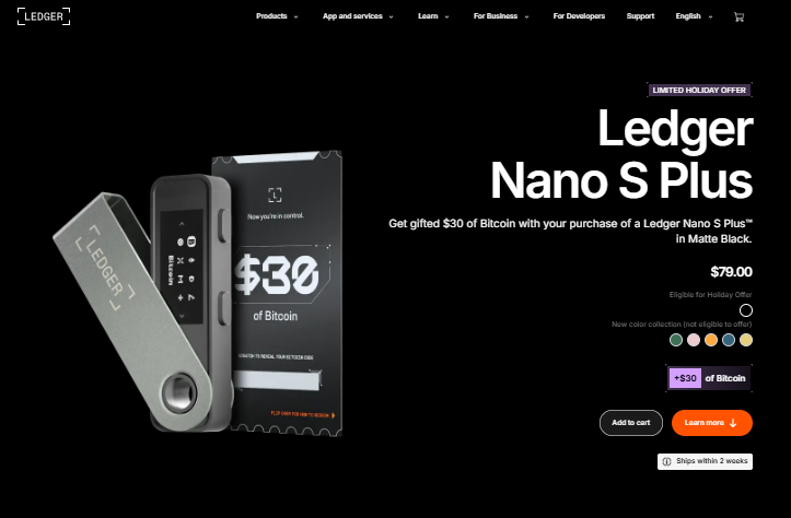 Ledger Nano S Plus