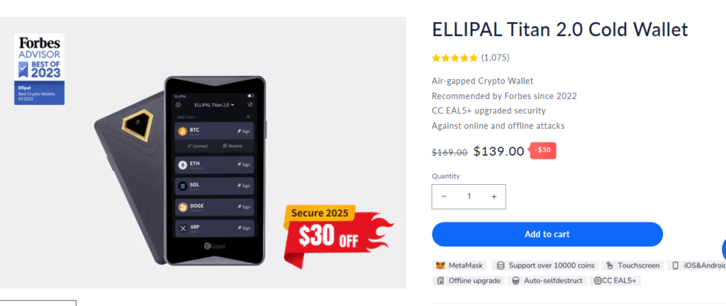 Ellipal Titan Review